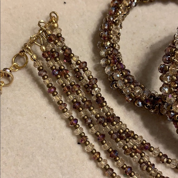 Handmade Hoops and Bracelet - Picture 3 of 3